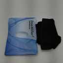 Doc Miller Thigh High Open Toe Compression Stockings 15-20mmHg for Varicose Veins, Pregnancy Support Open Toe Thigh High Compression Socks for Women and Men (Large, Black)