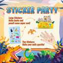 3200+ Stickers for Kids, 3D Puffy Sticker, 64 Different Sheets, Cute Animals Stickers for Boys Girls Teachers, Classroom Reward, Craft Scrapbooking, Party Gift