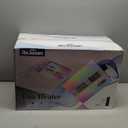 Bathroom Exhaust Fan with Heater, Smart Fan with Bluetooth Speaker, 2 Heat Levels, Humidity and Odor Sensor, RGB and 3CCT Lighting, Remote Control for Bathroom, Kitchen, Basement (Grey)