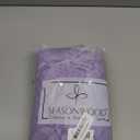 Seasonwood Lavender Shower Curtain Purple Farmhouse Luxury Handmade Decorative Pretty Shower Curtain Lilac Machine Washable, Modern Home Bathroom Décor Bathtub Privacy Screen,Heavy Duty 72x72 inch