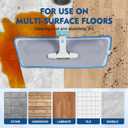 3 Pack Microfiber Mop Pads, Mop Replacement Pads Refills Floor Spray Mop Pads Wet Moping Pads Refill Reusable Pads Suitable for All Spray Mops Cleaning