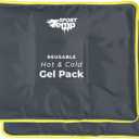 Hot & Cold Reusable Gel Packs (Large, 2 Pack) Flexible Soft Compress - Ice & Heat Therapy for Injuries, Back, Shoulder, Hip, Knee, Joint Pain, Swelling, Bruises, Post Surgery - Sport Temp