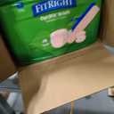 FitRight Ultra Adult Diapers, Disposable Incontinence Briefs, Leak-Proof Diaper, Absorbent Briefs For Men and Women, Maximum Protection, Small, 20 32 in, 20 briefs per bag, 80 briefs per case 