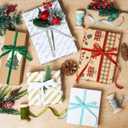 Chuangdi 10 Roll 50 Yards Christmas Velvet Ribbon Bulk 3/8 Inch Wooden Spool Thin Luxury Vintage Crushed Velvet Ribbon for Christmas Ornaments Gift Wrapping Crafts Bows Xmas Decor(Morandi Colors)