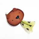 3 x Dog Poop Bag holder - waterproof Waste Carrier With Leash Clip 