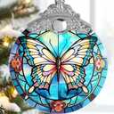 Jocidea Butterfly Decor - Christmas Tree Ornaments & Decorations for Butterfly Lovers