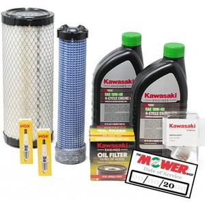 The Mower Shop Tune Up Kit for FX Series Engines Featuring Air Filter 11013-7044/11013-7045 and Oil Filter 49065-0721 (99969-6527)