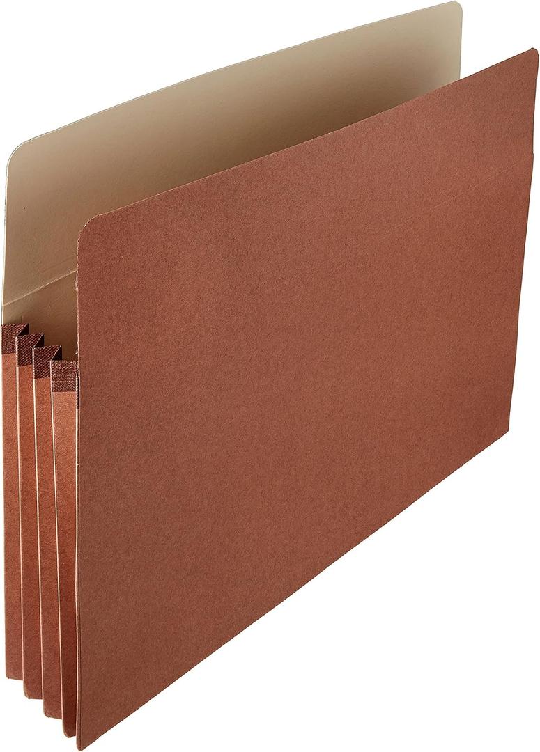 Amazon Basics Expanding File Folder Organizer with Pockets, Letter Size, 3.5-Inch Expansion, 25-Pack, 9.5 x 11.75 Inches, Brown, 25-Pack Amazon Basics Expanding File Folder Organizer with Pockets, Letter Size, 3.5-Inch Expansion, 25-Pack, 9.5 x 11.75 Inches, Brown, 25-Pack