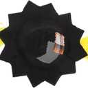 VANZACK Halloween Pet Scarecrow Hat Cosplay Costume Cap for Dogs and Cats Comfortable and Easy to Wear Accessory for Holiday Parties Birthdays and Masquerades