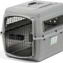 Petmate Sky Kennel - For Air and Travel, Airline Compliant Dog Crate for Pets up 15-30 lbs, Heavy Duty Dog Kennel, Made in the USA- 28 Inches