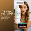 Mop Soap Highly Scented Fragrance, Long Lasting Luxury Floor Cleaner for Hardwood, Tile, Laminate & Stone, Low Suds No Residue Formula, All Mop Types, Made in USA, 32oz Brazilian Bliss Fragrance