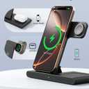2026 Traveling Portable Wireless Fast Charger for Apple & Android Charging Station, 3 in 1 Charging for iPhone 16 15 14 13 12, Apple Watch Series & Air pods 4 3 2 Pro, Samsung Galaxy-Gifts for Family