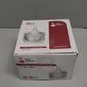 3 Pieces Extra Large Body Powder Puff and Container 6 Inch White Oversize Dust Powder Puff for Baby Women Dusting Powder (2 Ounce (Pack of 3))