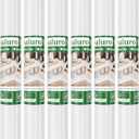 Shelf Liner, 17.5 Inch x 10 FT Non-Slip Cabinet Liners for Shelves, Non-Adhesive Drawer Liner, Waterproof and Oil Resistant Pantry Shelf Liner for Kitchen, Refrigerator, Storage (6 Rolls)