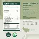 Luxmi Estates Apple Cinnamon Black Tea 50 Tea Bags (100g/3.52oz) Pack | USDA Certified Premium Black Tea | 50 Biodegradable Tea Bags (EXP 08/31/27)