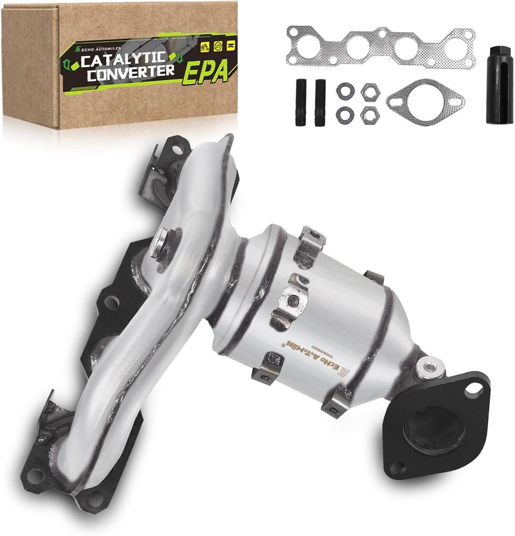 Catalytic Converter Compatible with 2009-2015 Sonata, 2009-2015 Kia Optima, 2010-2013 Kia Forte/Forte Koup L4 2.4L Catalytic Convertor EPA Compliant