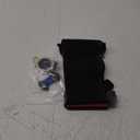 MEWANT Steering Wheel Cover Compatible with BMW E87 E81 E82 E88 E91 E92 E93 E84 E92 E92 E93 2007-2013 Hand-Stitched Steering Wheel Wrap (black suede)