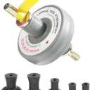Valve Lapping Tool,Valve Lapping Kit,Car Accessories Valve Grinding Tool Valve Lapping Attachment Tool with 5 Suction Plates,Labor Saving Small Engine Valve Lapper Kit for Automotive