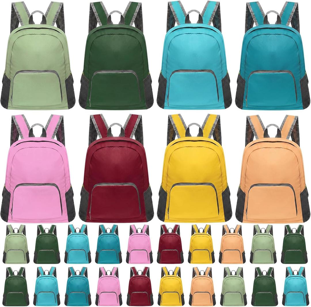 48 Pcs 17" Backpacks Bulk for School Kids, Cool and Warm Color