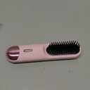 Go Brush Pro 2026 Hair Straightener Brush 300 Million Negative Ionic Portable Cordless Hair Straightener for Women with 4 Temps Fast Heating MCH Ceramic Coating Smooth Frizz - Free Hair Gift for Women