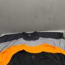 Real Essentials 4 Pack: Mens Short Sleeve Rash Guard Shirt Quick Dry UPF 50+ Sun Protection Swim, Size 4 X