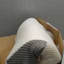 Osteo Cervical Pillow for Neck Pain Relief, Hollow Design Odorless Memory Foam Pillows with Cooling Case, Adjustable Orthopedic Bed Pillow for Sleeping, Support for Side Back Sleepers (Queen(25.5*16.5*5.2/4.1 inches), Dark Grey)