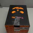 EAMBRITE Halloween Decorations Outdoor 5FT Bendable Scary Giant Spider with 83LT Purple Lights Black Fake Spider for Halloween Indoor Outdoor Yard Home Parties Creepy Dcor