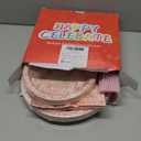 96 PCS 17th Birthday Party Decorations Rose Gold 17 Years Old Birthday Party Plates and Napkins Disposable 17th Birthday Paper Tableware Set for Girls Seventeen Birthday Party Supplies, Serves 24