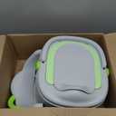 KB 3-in-1 Potty Training Toilet (Chair, Seat, Step Stool) - 9 CM Splash Guard, One-Click Assembly, Easy to Clean - Versatile Toddler Potty Trainer for Boy Girl - Grey