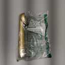 Ice Cream Scoop,7 inches Nonstick Anti-Freeze One Piece Aluminum Scooper Spoon, Heavy Duty Durable Design, Easy Clean, for Gelato, Cookie Dough, Sorbet, Almond (Gold)