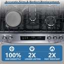 5304509064 for Frigidaire Gas Stove Knobs, PS12364522 Stove Knob Replace for Frigidaire Stove Knobs Part Number EAP12364522 4546390, Replacement Knob for Range FFGF3056TSA FCFG3062A GCRG302LAFA