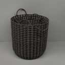Knitted Baskets Set 3 (18"L*18D", 17"L*14"WD, 16"L*12"W Diameter)