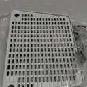 Midollarle Adjustable 3 Steps Cat Ramp for Litter Box, Detachable Cat Pedal Step Stool with Filter Function, Double Layered Cats Litter Trapper, Suitable for Small & Elderly Cats, Non-Slip(Grey)