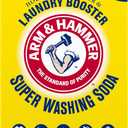 ARM & HAMMER Super Washing Soda Household Cleaner and Laundry Booster, 55 oz Box (55 Ounce (Pack of 2), Multi)