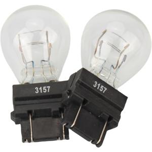 3157/3457 tail/brake light bulb/Turn Signal Bulbs(12V 27/7W 3000K) fits for Jeep Grand Cherokee Wrangler Commander Compass Journey Primus Edge -(Pack of 2)