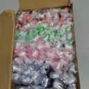 104 Pack Bulk Toothbrushes w/ Cover Caps, Individually Wrapped Disposable Travel Toothbrush, Value Size, Long Lasting 3+ Months, Med-Soft Manual Teeth Brush Bristles, 4 Colors (Red Green Blue Pink) (Mix)