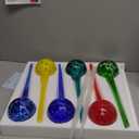 Automatic Plant Watering Globes Self Watering Planter Inserts (Set of 6) | Hands Free Multicolor Glass Bulbs | Planter Spikes to Support Indoor & Outdoor Plant Health (350ml)