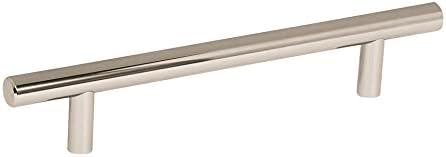 Amerock | Cabinet Pull | Polished Nickel | 5-1/16 inch (128 mm) Center to Center | Bar Pulls | 10 Pack | Drawer Pull | Drawer Handle | Cabinet Hardware