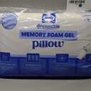 Sealy Dreamlife Queen Size Memory Foam Cooling Pillow with Surface Guard Technology, Removable Machine-Washable Cover, White