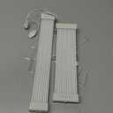 TECWARE Flex RGB Cable Cover Kit | Compatible with 24-Pin Motherboard and 8-Pin/16-Pin GPU | ARGB PSU Cable Extension with 5V 3-Pin Sync | RGB Lighting Kit for PC Cables | White