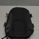 Motorcycle Tail Bag 15L  Waterproof PU Leather Seat Bag and Sport Backpack, Multifunctional Luggage for Motorbike Touring, Saddle Bag with Straps for Rear Seat