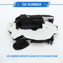 Power Door Lock Actuator Motor for Volkswagen Passat 2012-2017 for Volkswagen Golf 2012-2017 Front Left Driver Side Door Latch Actuator Assembly 6RD837015A/5K1837015J/5K0837349B
