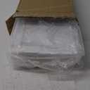 Clear Display Case for Collectibles, 3-Tier Adjustable Figure Display Case with LED Light, Stackable Acrylic Showcase with Magnetic Door for Jewelry,Collectibles (White, 17.4H-2PCS)