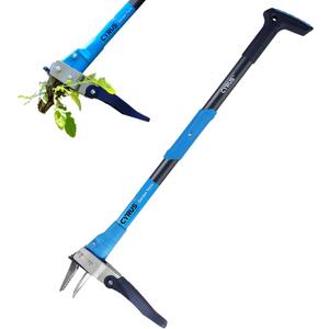 CYRUS 39 Inch 3 Claw Weed Puller Tool Aluminum Handle Weeding Remover