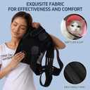 Posture Corrector for Women and Men Back Brace Lower Back Pain Relief Straighter Instant Shoulder Straightener Hunchback Adjustable Lightweight Scoliosis Lumbar Spine Upgraded Straps Black Large