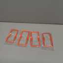 Center Console Dash Air Vent Side Ring Cover Compatible with Ford Bronco 2021-2025+(Orange)