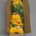 ZEYGLXC 8 Pack Artificial Sunflowers Bouquets with Stems for Wedding Bridal Shower Table Birthday Indoor Outdoor, Fake Faux Sunflowers Bulk with 4 Big Sunflowers Heads 9 Small Sunflowers Heads