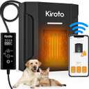 Dog House Heater With Thermostat, Dog Heater With Wifi Control, Pet House Heater For Outside Doghouse, 300w Chicken Coop Heater With Ac For Winter Time, Heater For Dog House Outdoor,45113°F