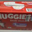 Huggies Size 4 Diapers, Little Movers Baby Diapers, Size 4 (22-37 lbs), 120 Count
