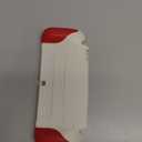 UYIYE Kickstand Case for Nintendo Switch OLED 2023 - Protective and Reliable Accessory with Stand Function (A-White+Red)